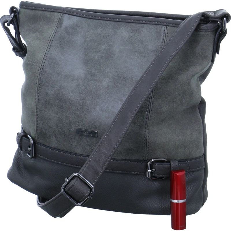 TOM TAILOR Women's Juna 003056 Shoulder Bag, Gray, M