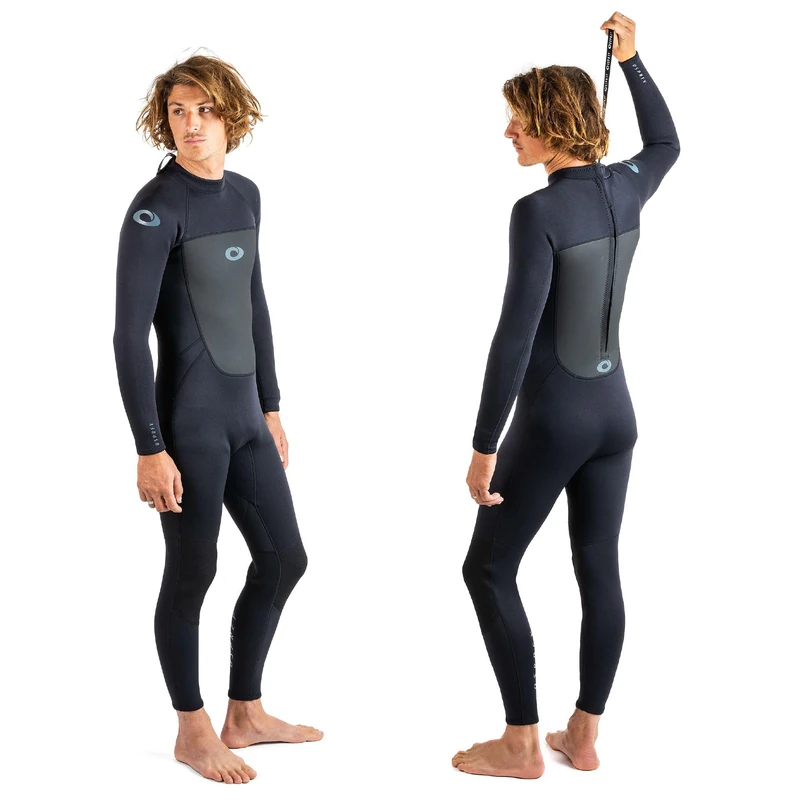Osprey Men's Full Length 3 mm Summer Wetsuit, Adult Neoprene Surfing Diving Wetsuit, Origin, Multiple Colours, L Tall