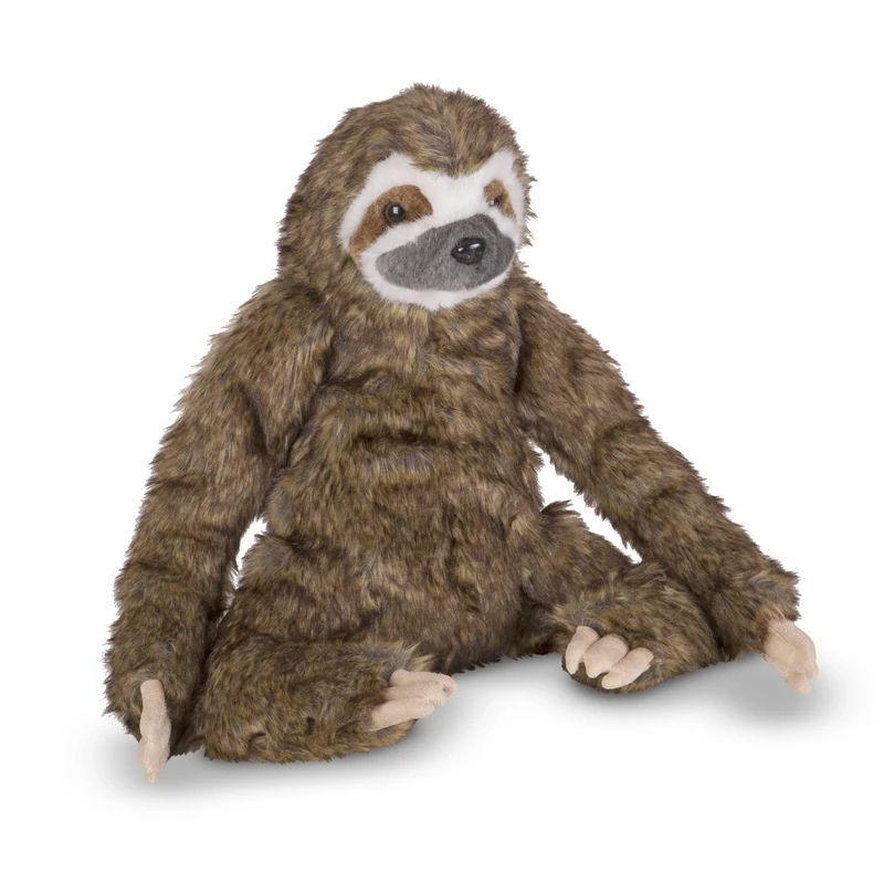 Melissa & Doug | Sloth | Plush Animal | Soft Toy | 3+ | Gift for Boy or Girl