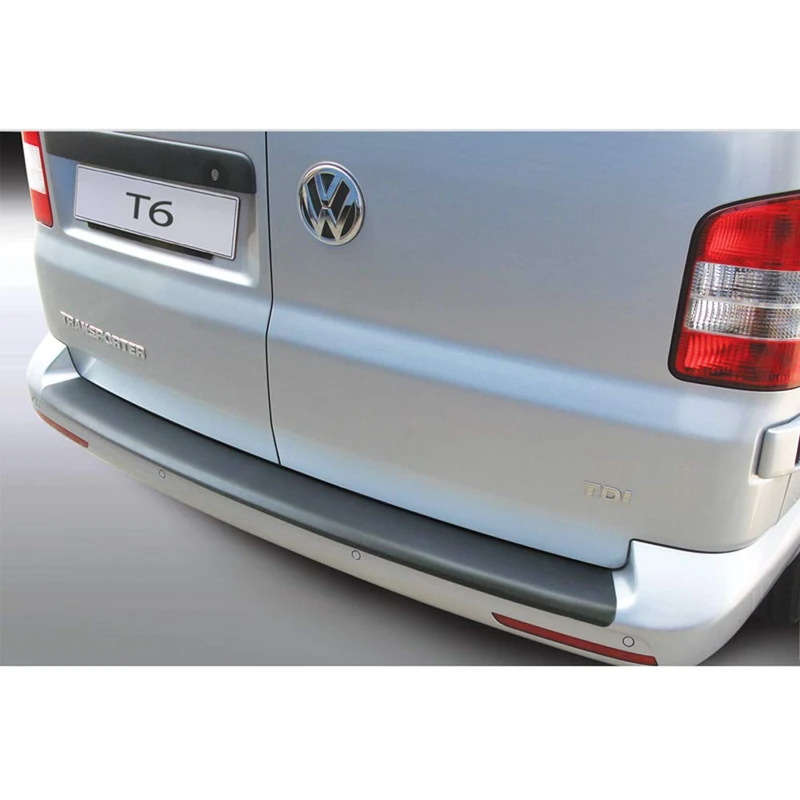 RGM RBP874 ABS Rear Bumper Protector Volkswagen Transporter T6 Caravelle/Multivan Rear Doors 9/2015 – Black