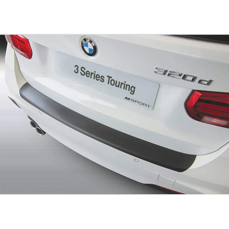 RGM ABS Rear Bumper Protector Compatible with BMW 3 Series F31 Touring 2012-2019 'M-Sport' Black