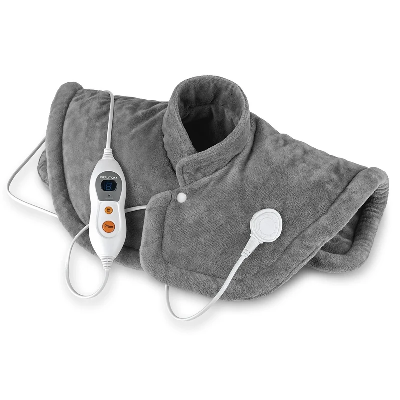 VITALmaxx Heat Pillow for Neck and Shoulders Electric Heated Cushion