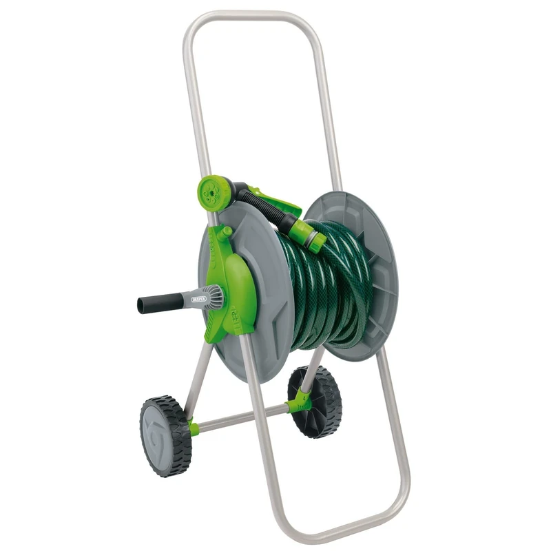 Draper 01024 Garden Hose Trolley Kit, 15m - Image 1