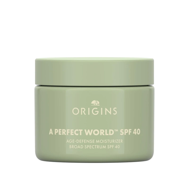 Origins A Perfect World Age-Defense Moisturizer with White Tea SPF 40 For Unisex 1.7 oz Moisturizer - Image 1