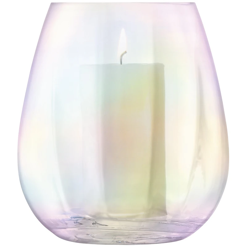 LSA International Lantern/Vase H22cm Mother of Pearl - Image 1