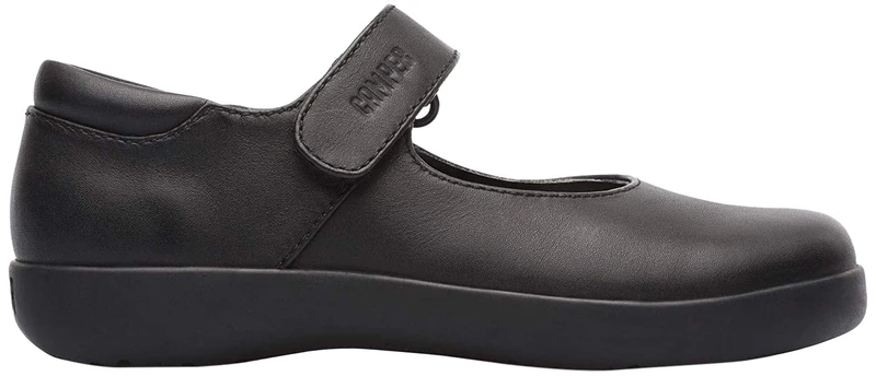 Camper Spiral Comet, Mary Jane Flat, Black,