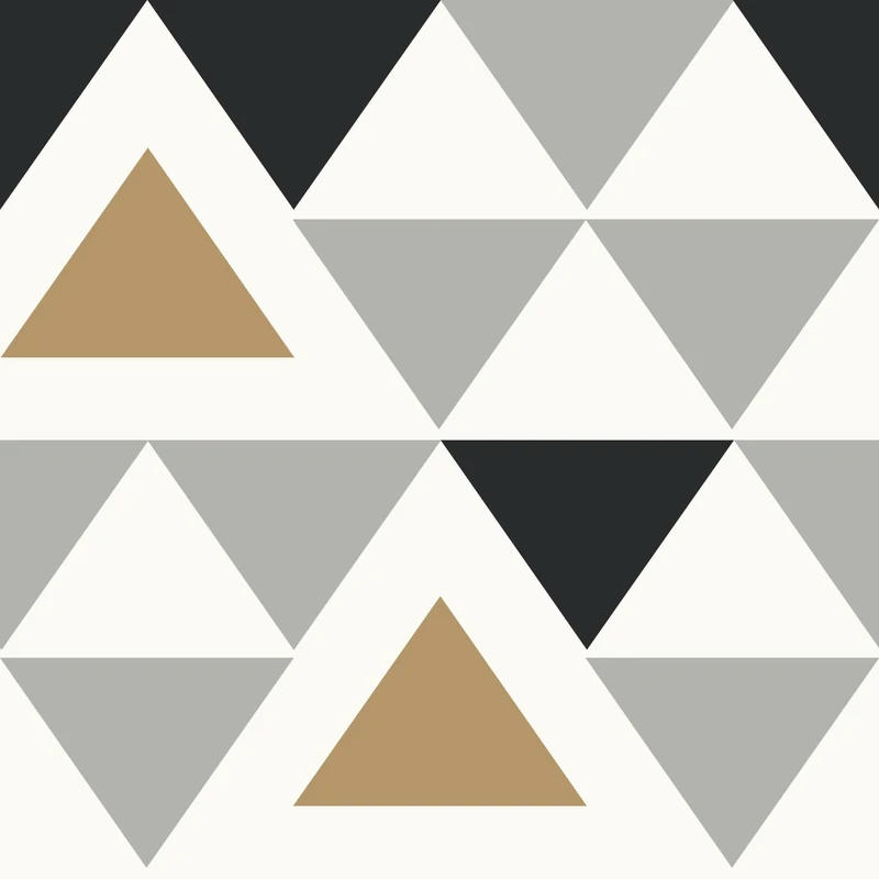 RoomMates - Triangle Geometric Wallpaper
