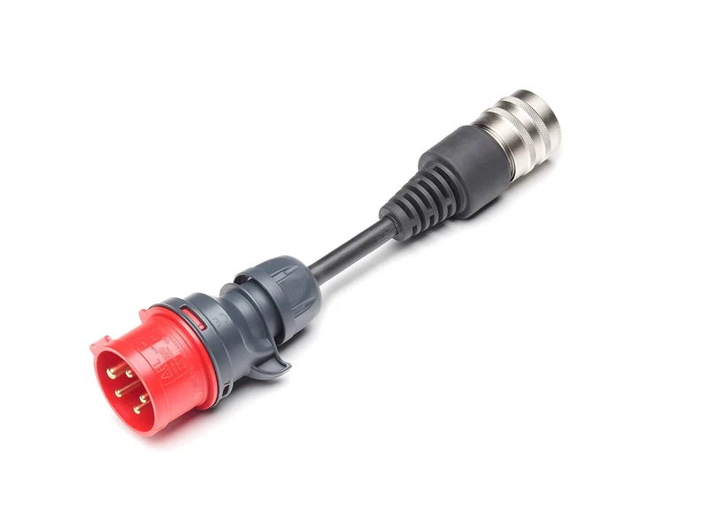 Juice Booster Connector Three Phase Red Commando Socket CEE16 / 400V/16A / 11kW Commando, Domestic, Industrial Commercial Socket