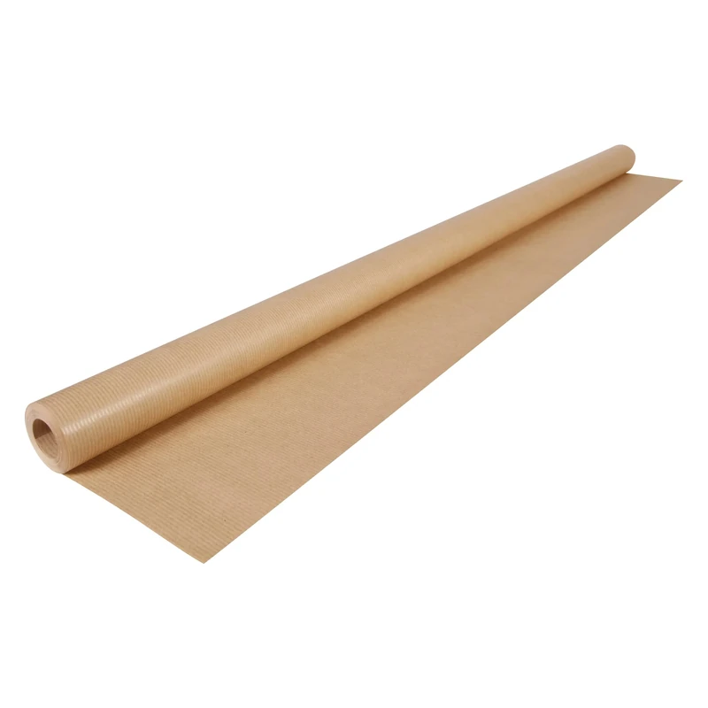 Clairefontaine - Ref 975837C - Kraft Paper Roll (Single Roll) - 1 x 10m Size, 120gsm Paper, Acid Free, pH Neutral - Suitable for Painting & Drawing - Laid Brown