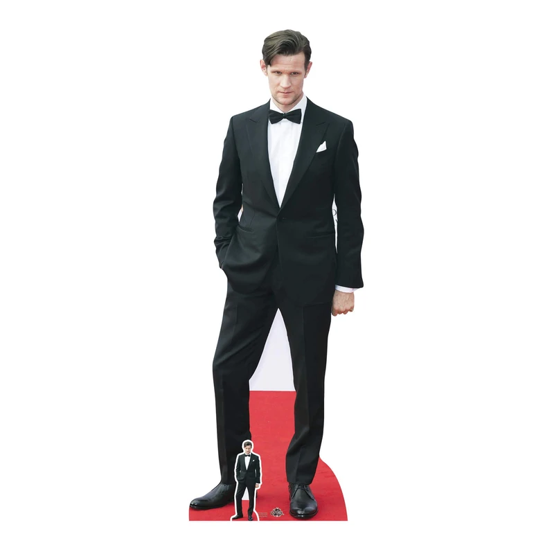 Star Cutouts Ltd Matt Smith Best Dressed Man, Cardboard, Multi-Colour, 3 x 65 x 185 cm