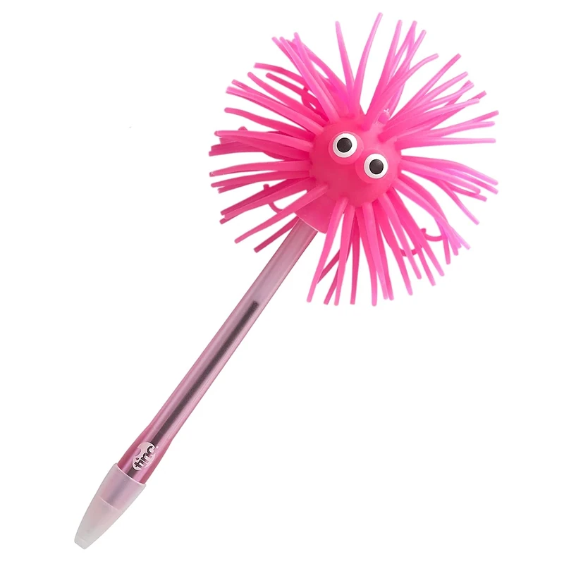 Tinc Kids Novelty Pen, Character Pen with Light Up Topper, Pink