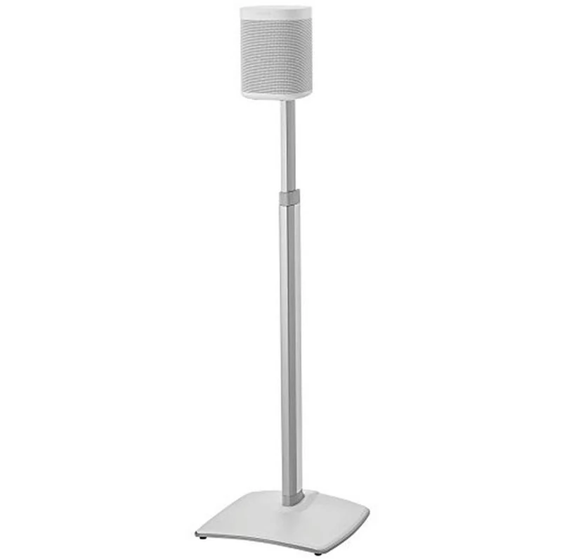 Sanus WSSA1-W2 Height Adjustable Wireless Speaker Stand for SONOS ONE PLAY: 1 and PLAY: 3 - White