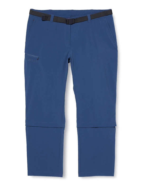 maier sports Arolla, Women's Hiking Trousers, Water-Repellent Outdoor Trousers for Trekking and Hiking, Handy Zip-Off Function, PFC-Free, mSTRETCH pro 4 & dryprotec