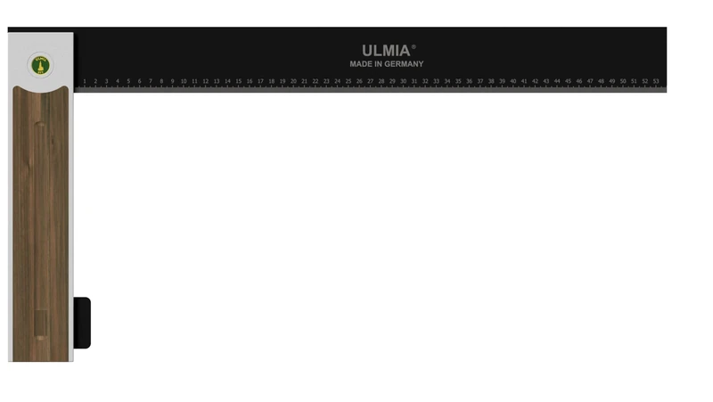 ULMIA 123450 Precision Carpenter's Square Alu-Line 600 mm Measuring Accuracy ± 0.04 mm
