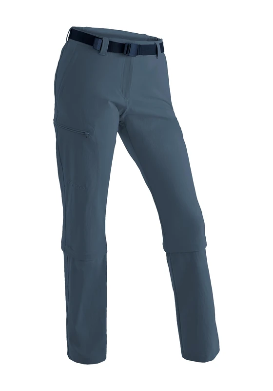 maier sports Arolla, Women's Hiking Trousers, Water-Repellent Outdoor Trousers for Trekking and Hiking, Handy Zip-Off Function, PFC-Free, mSTRETCH pro 4 & dryprotec