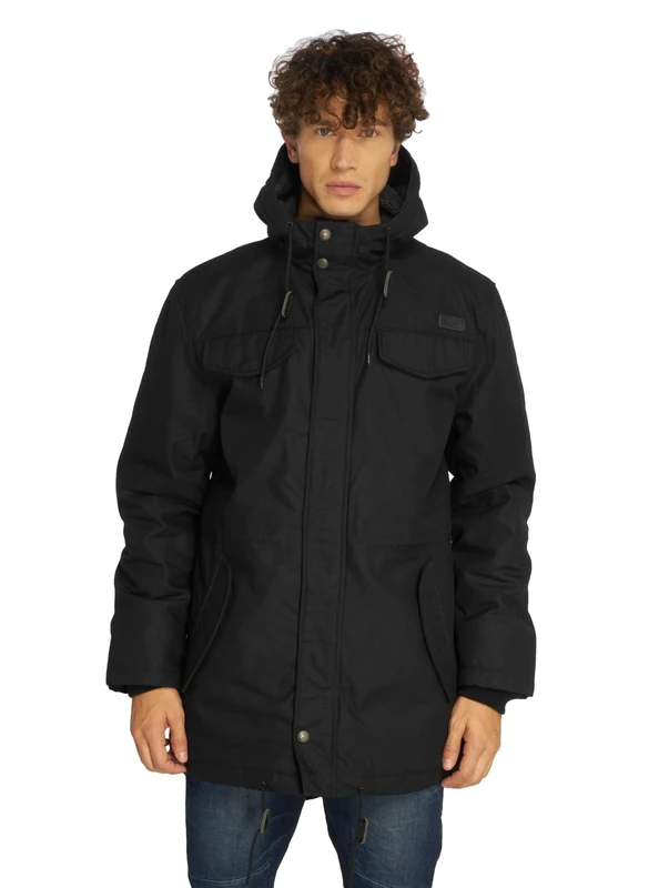 Brandit Marsh Lake Teddyparka, Color: black, Size: 5XL