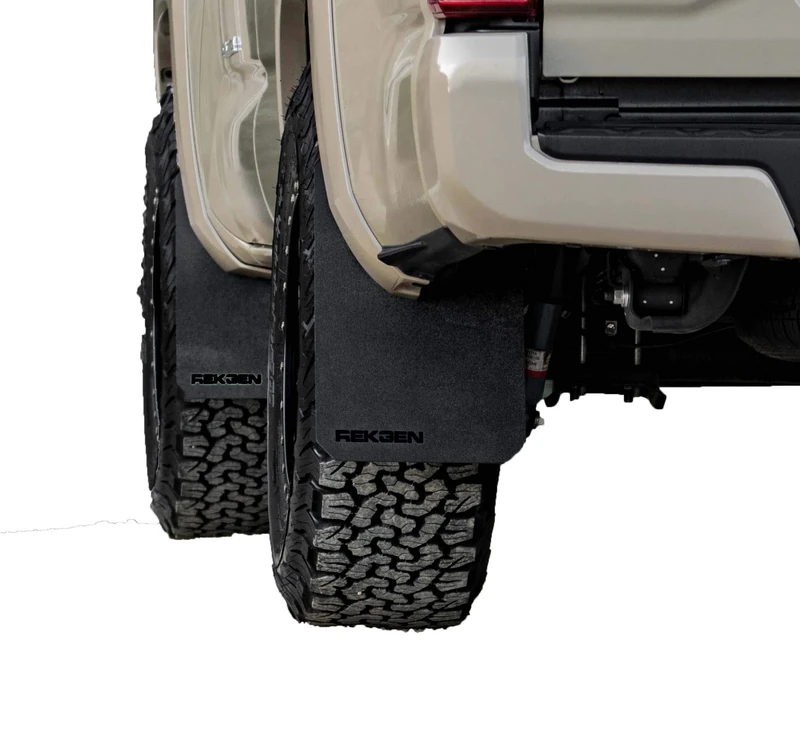 Toyota Tacoma Mud Flaps Gen3 (2016+) (Stock, Black)