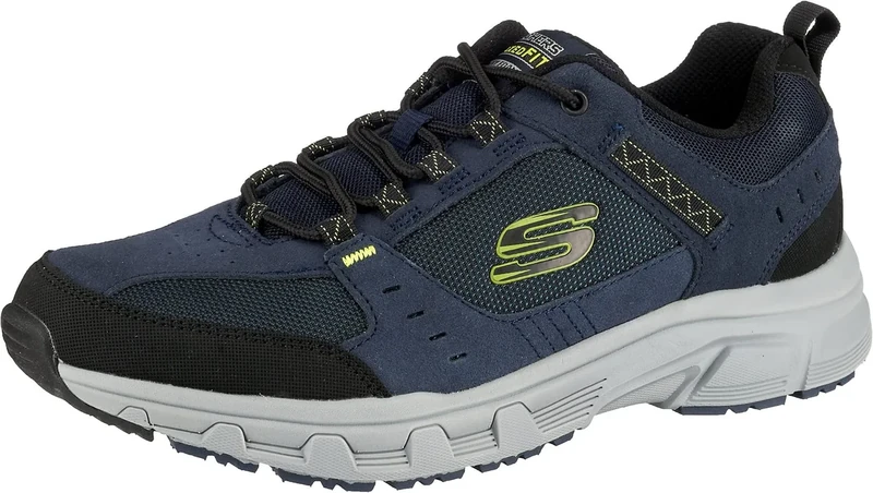 Skechers Mens Oak Canyon Sneaker, Navy, 9.5 UK