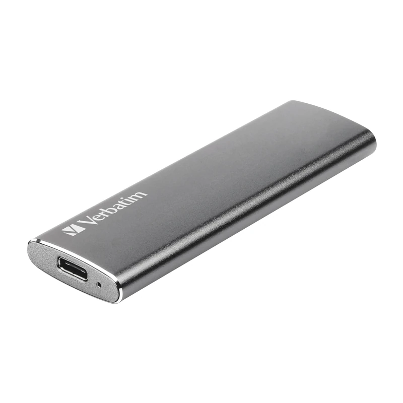 Verbatim Vx500 SSD - 480 GB - Space grey - 29 g - External SSD - USB 3.0 SSD - Lightweight SSD External - for Windows & Mac OS X - Portable Drive - USB-C - High-speed Flash-drive