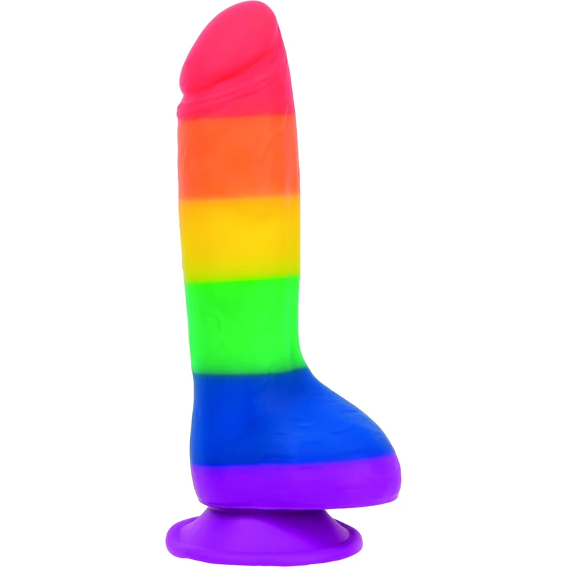 Addiction Dildos-E31770 Rainbow 20 cm