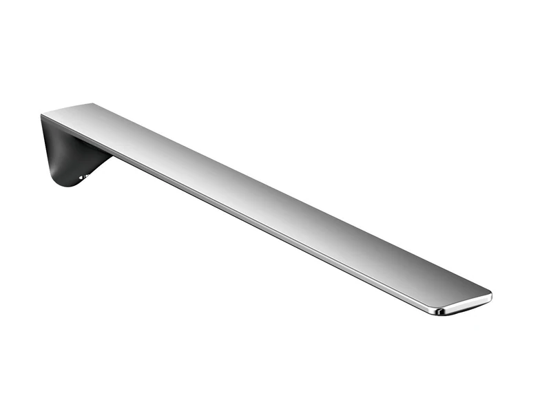 Emco Art Towel Rail, 1 arm, Rigid, Chrome, Metal, Gray, One Size