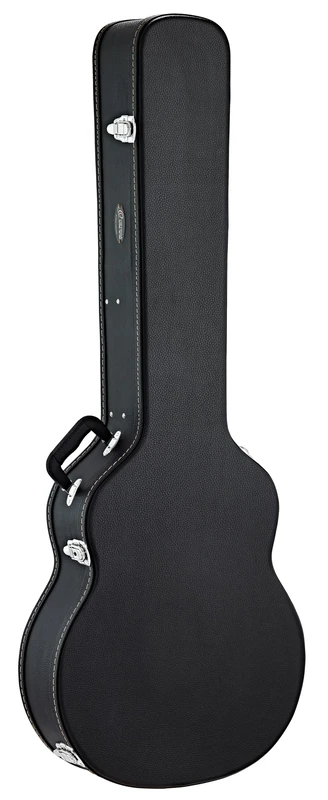 Ortega Guitars Economy Bass Hardcase - Case for Acoustic Bass Instrument - Height 127 cm - Vinyl, Black (OABCSTD)