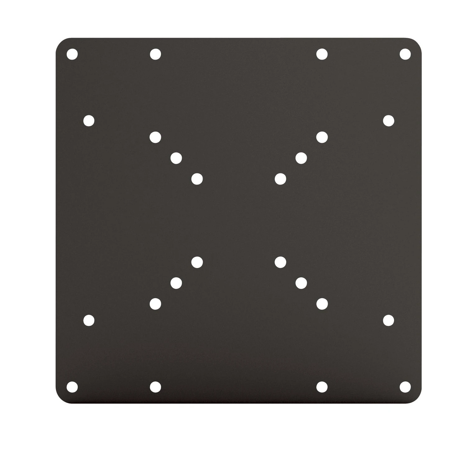 HumanCentric VESA Mount Adapter Plate for TV Mounts, VESA Conversion Plate for Flat and Curved TVs, Convert 50x50, 75x75 and 100x100 to 200x200 mm Patterns, Includes Hardware Kit