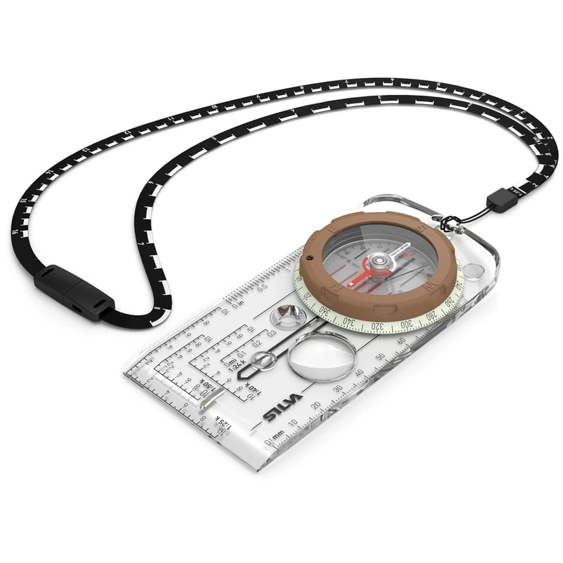 Silva Compass Navigation - Expedition Global - Trusted by NATO Forces - Scale 1:25k 1:40k 1:50k mm & in - Navigation Compass for Advanced Users & Military - Rotatable Housing