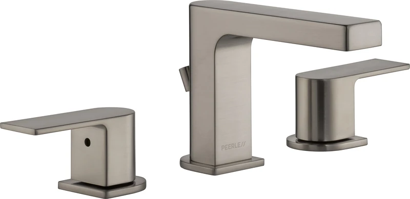 Peerless P3519LF-BN Xander Two Handle Widespread Bathroom Faucet, Brushed Nickel