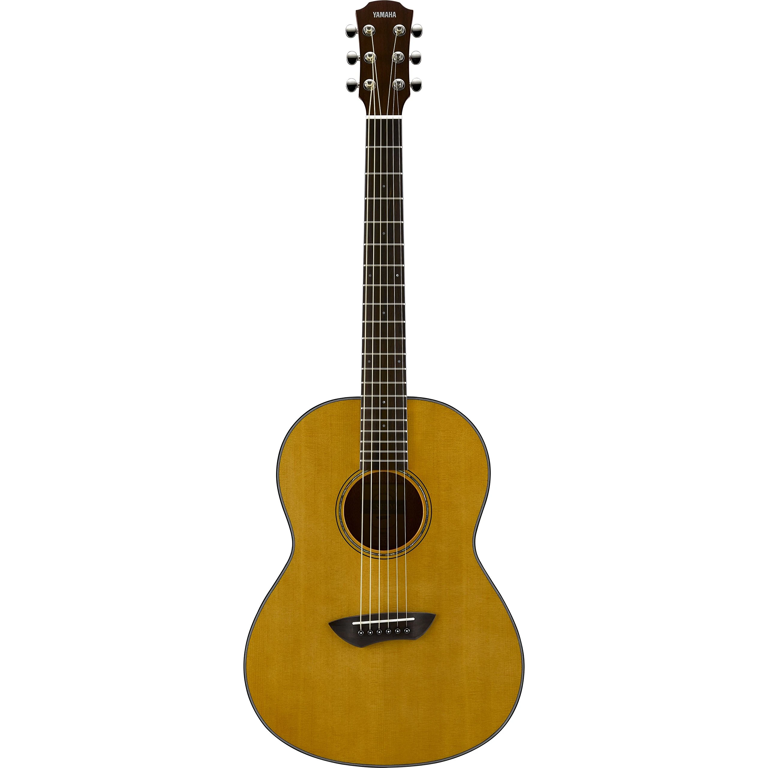 Yamaha CSF1M Western Guitar -Compact, Practical and Elegant, Acoustic Guitar with a Rich Sound, Whether You’re on the Move or in the Studio, Includes Padded Hard Bag, in Vintage Natural Colour, ¾ size