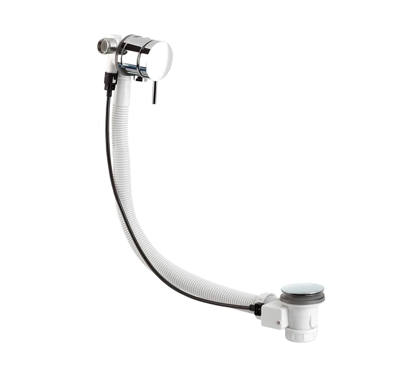Bristan W BATH09 C Bath Filler with Pop up Waste and Overflow C, Chrome