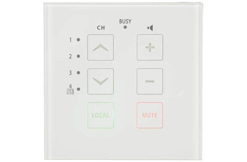 adastra Touch Remote Wall Plate for RZ45 Audio Matrix - TR86