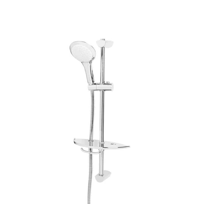 Bristan EV EEFB C Single Function Extended Slide Bar Shower Kit, Chrome