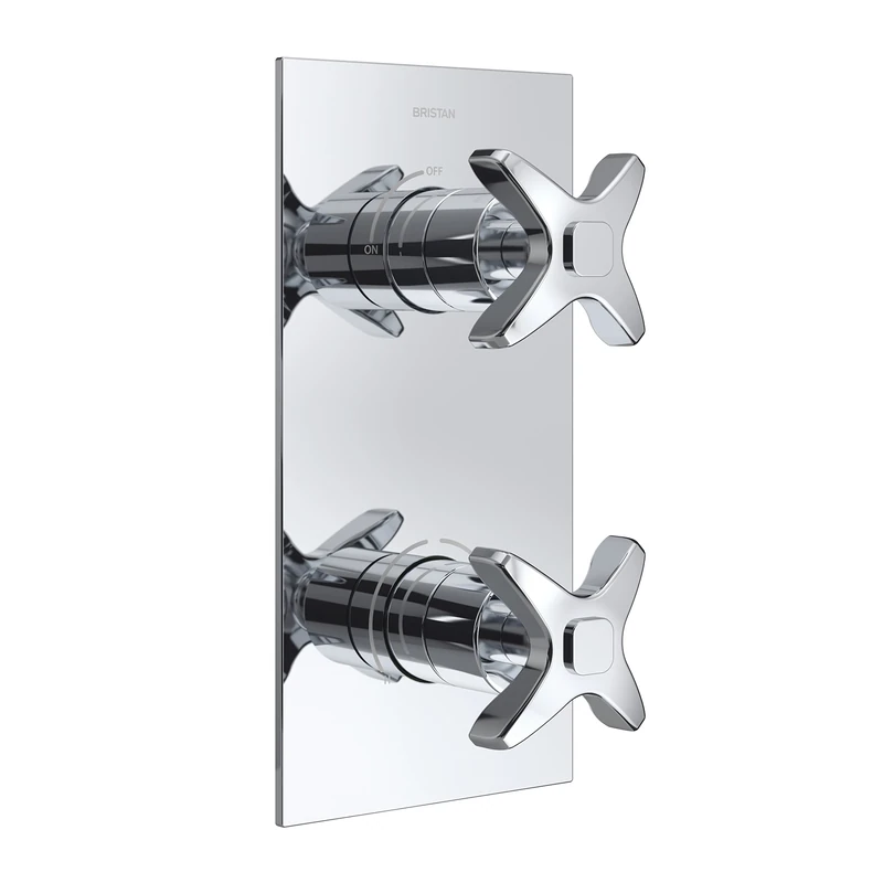 Bristan GLR SHCVO C Glorious Concealed Dual Control Valve, Chrome - Image 1