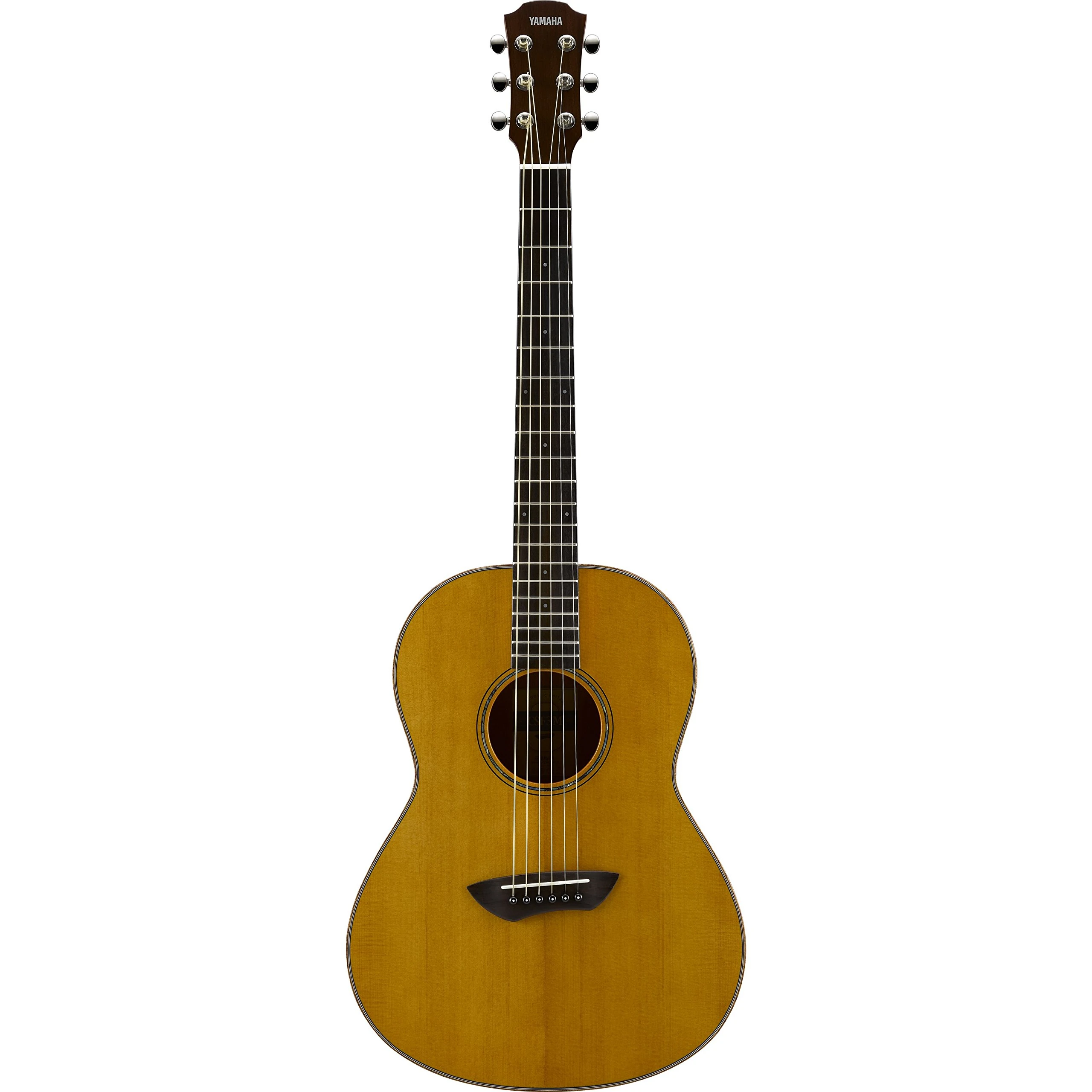 Yamaha CSF3M Western Guitar - Compact, Practical and Elegant, Acoustic Guitar with a Rich Sound, Whether You’re on the Move or in the Studio, Includes Padded Gigbag, in Vintage Natural Colour, ¾ size