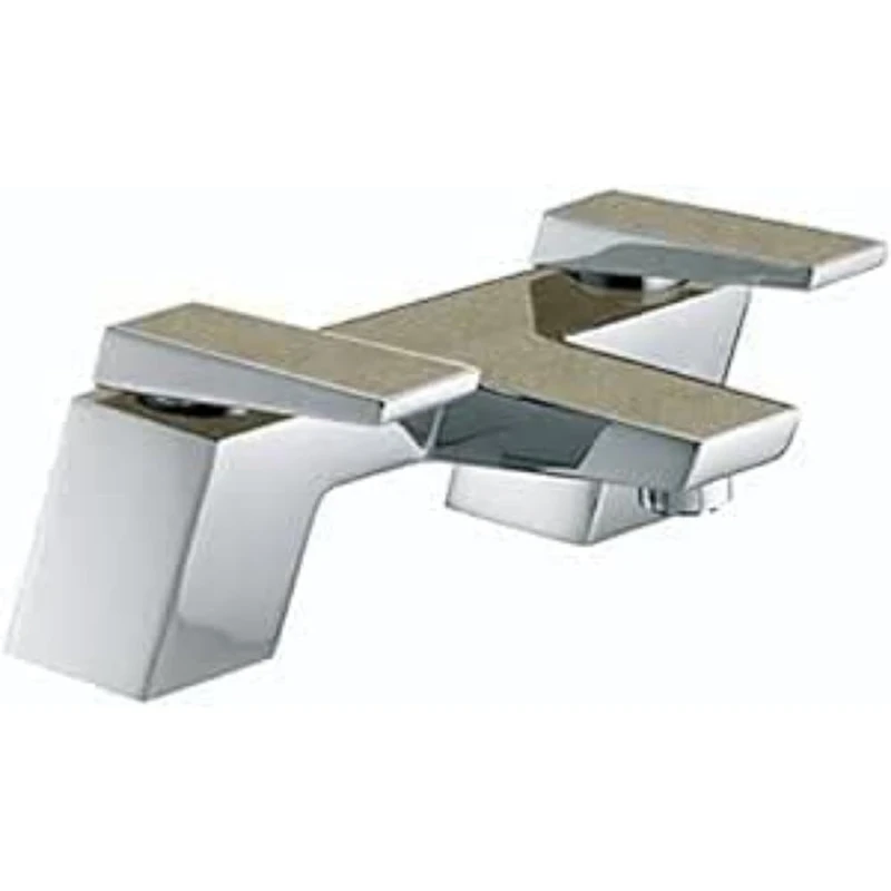 Bristan MSAI BF CS Metallix Sail Bath Filler Champagne Shimmer, Chrome/Champagne - Image 1