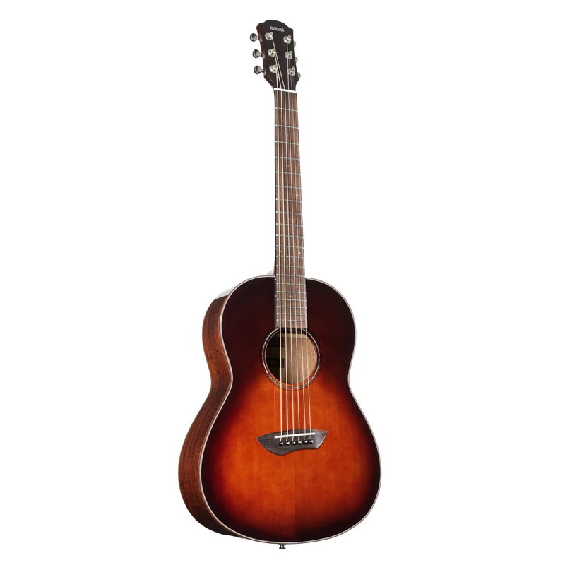 Yamaha CSF3M Western Guitar, Compact, Practical and Elegant Acoustic Guitar with a Rich Sound, Whether You’re on the Move or in the Studio, Includes Padded Hard Bag, in Tobacco Brown Colour, ¾ size