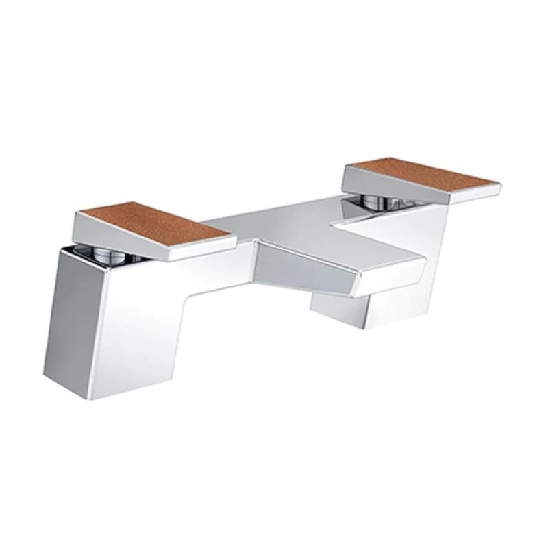 Bristan MSAI BF CR Metallix Sail Bath Filler Copper Radiance, Chrome/Copper - Image 1