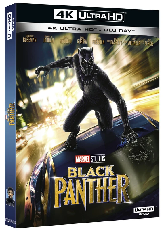 Black Panther 4K Ultra HD + Blu-ray 2D - Marvel [4K Ultra HD + Blu-ray]