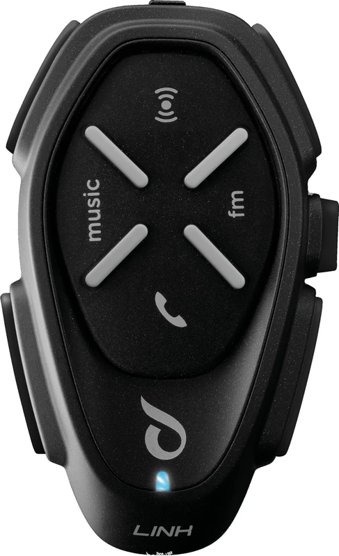 Interphone INTERPHOLINKTP Motorcycle Bluetooth Headset intercom, Black, Medium