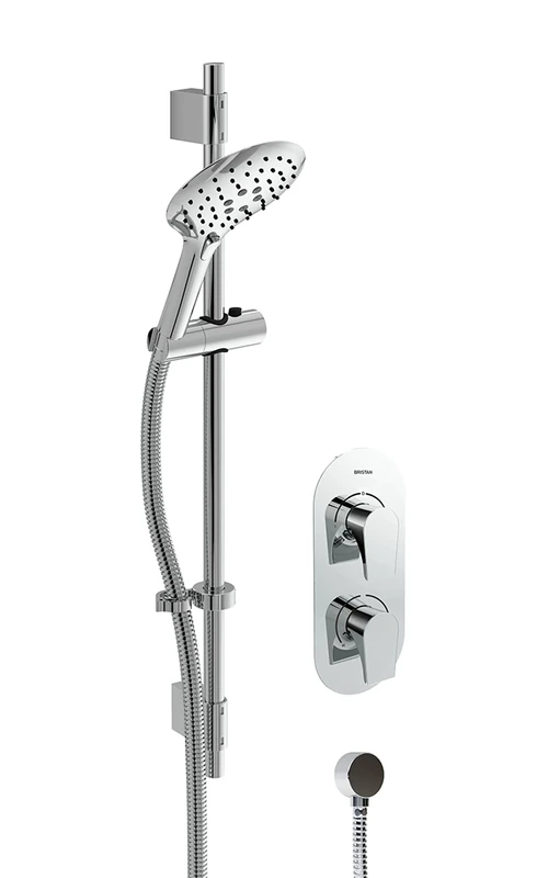 Bristan HOURGLASS SHWR PK Complete Hour Glass Shower Pack, Chrome