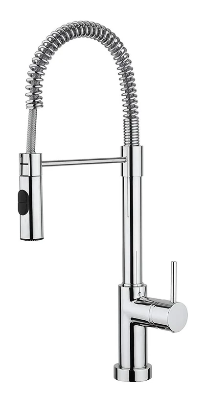 First AM10006-Single-Handle Mixer Sink Shower Connection Automatic, Chrome