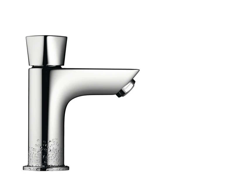 Hansgrohe 71017000 for and Small Basin Mixer Tap Cold Water Only MyCube Flush Fitting, Chrome