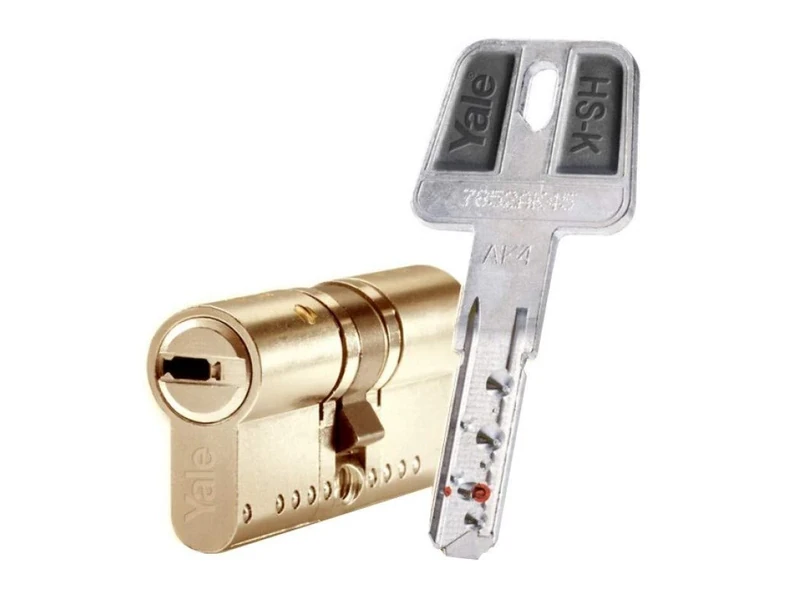 Yale HSKMOD3030L4 HSK High Security Brass Cylinder 30 x 30 mm