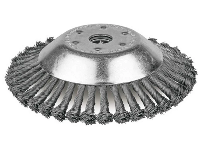 Karpa Tools Braided Steel Brush for Brushcutter 200 mm - Image 1