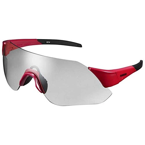 SHIMANO Aerolite Unisex Adult PH Glasses, Red (Red), One Size
