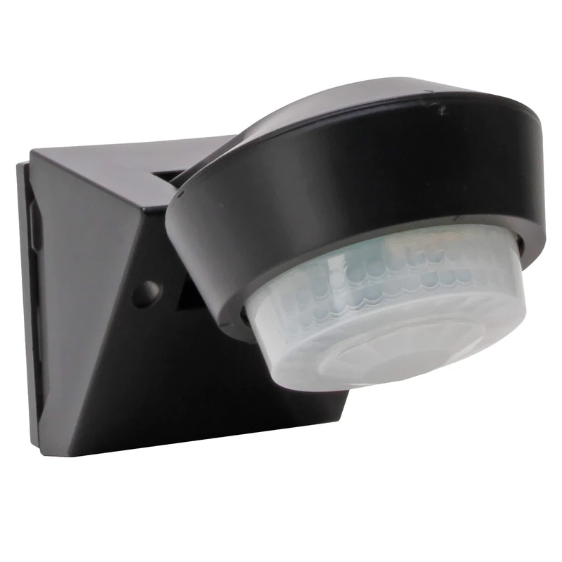 Kopp 824615019 Motion Detector 240 Degrees IP55 Outdoor Wall and Ceiling Mount, Black