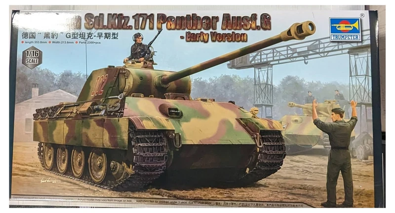 Trumpeter 1:16 Sd.Kfz.171 Panther G - Model Building Kit