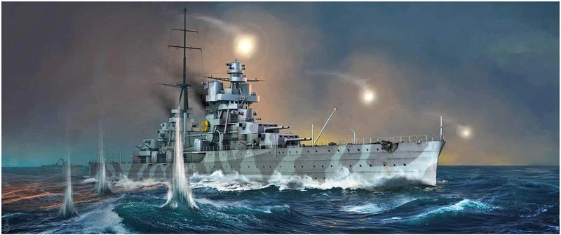 Trumpeter 1:350 - Italian Heavy Cruiser Fiume