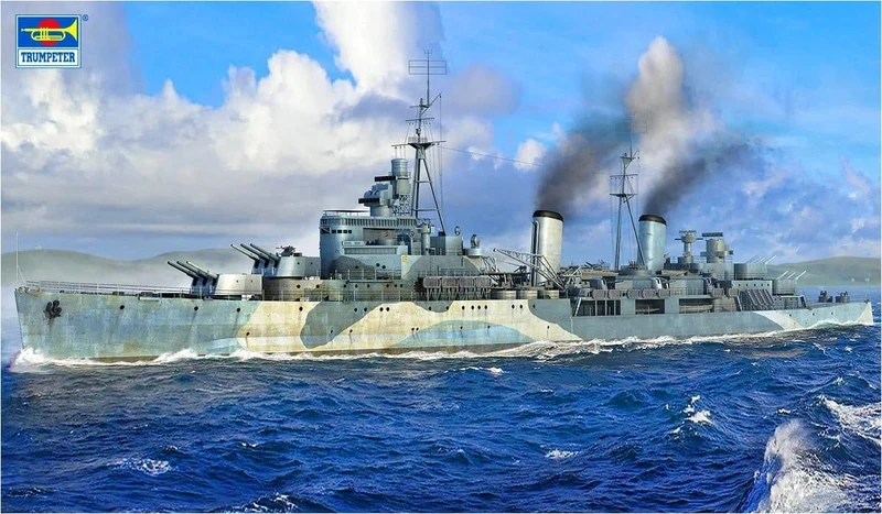 Trumpeter 1:700 - HMS Belfast 1942